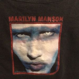 Marilyn Manson Winterland Productions vintage 1998 tank top